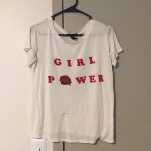Girl power shirt